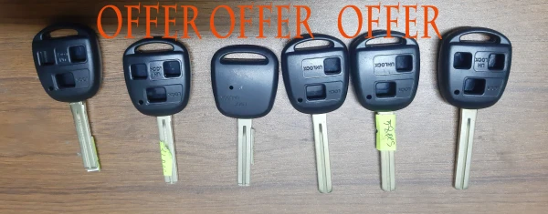 Toyota  key shell in discount